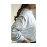 ラフ可愛いショート丈スウェットとワンピースのセットアップ レディース ファッション | Sawa a la mode | 詳細画像8