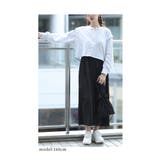 ラフ可愛いショート丈スウェットとワンピースのセットアップ レディース ファッション | Sawa a la mode | 詳細画像11