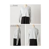 ラフ可愛いショート丈スウェットとワンピースのセットアップ レディース ファッション | Sawa a la mode | 詳細画像20