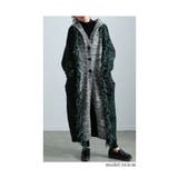 大人映えする配色フーディーニットコート レディース ファッション | Sawa a la mode | 詳細画像6