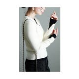 1枚でこなれる重ね着風リブニットトップス レディース ファッション | Sawa a la mode | 詳細画像6