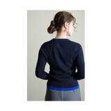 1枚でこなれる重ね着風リブニットトップス レディース ファッション | Sawa a la mode | 詳細画像12
