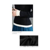 1枚でこなれる重ね着風リブニットトップス レディース ファッション | Sawa a la mode | 詳細画像16