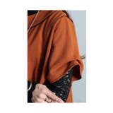 パイピングがつくる立体感ドルマンワンピース レディース ファッション | Sawa a la mode | 詳細画像5 