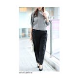 上品かつフェミニンなパールポケットのスカラップテーパードパンツ レディース | Sawa a la mode | 詳細画像13