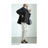襟取り外し可能な2wayビジューカラーペプラムカットソー レディース ファッション | Sawa a la mode | 詳細画像14