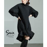 個性が宿るキルティングマーメイド風ワンピース レディース ファッション | Sawa a la mode | 詳細画像1