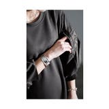 ミリタリー感を重ねる異素材ワンピース レディース ファッション | Sawa a la mode | 詳細画像6