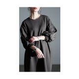 ミリタリー感を重ねる異素材ワンピース レディース ファッション | Sawa a la mode | 詳細画像10