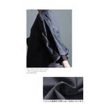 ミリタリー感を重ねる異素材ワンピース レディース ファッション | Sawa a la mode | 詳細画像12