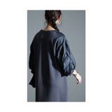ミリタリー感を重ねる異素材ワンピース レディース ファッション | Sawa a la mode | 詳細画像15