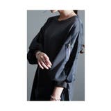 ミリタリー感を重ねる異素材ワンピース レディース ファッション | Sawa a la mode | 詳細画像17