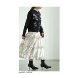 スパンコールが煌めくもっちりニットカーディガン レディース ファッション | Sawa a la mode | 詳細画像6 