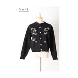 スパンコールが煌めくもっちりニットカーディガン レディース ファッション | Sawa a la mode | 詳細画像20 