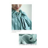 1枚で華やかに決まるフリル襟ボウタイギャザーブラウス レディース ファッション | Sawa a la mode | 詳細画像4