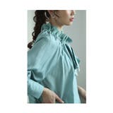 1枚で華やかに決まるフリル襟ボウタイギャザーブラウス レディース ファッション | Sawa a la mode | 詳細画像8
