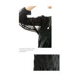 異国情緒溢れるオリエンタル柄フロッキープリントシアートップス レディース | Sawa a la mode | 詳細画像12