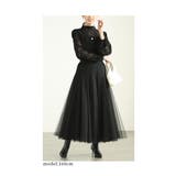 異国情緒溢れるオリエンタル柄フロッキープリントシアートップス レディース | Sawa a la mode | 詳細画像13