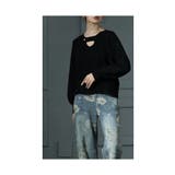 リッチに煌めくキーホールラメニット レディース ファッション | Sawa a la mode | 詳細画像9