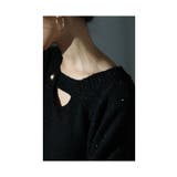 リッチに煌めくキーホールラメニット レディース ファッション | Sawa a la mode | 詳細画像10