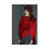 リッチに煌めくキーホールラメニット レディース ファッション | Sawa a la mode | 詳細画像16