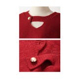 リッチに煌めくキーホールラメニット レディース ファッション | Sawa a la mode | 詳細画像23