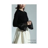 レディを高めるひとくせフレアチュール袖カットソー レディース ファッション | Sawa a la mode | 詳細画像3