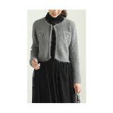 ふわふわシャギーが心地よいニットジャケット レディース ファッション | Sawa a la mode | 詳細画像5