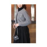 ふわふわシャギーが心地よいニットジャケット レディース ファッション | Sawa a la mode | 詳細画像10