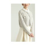 ふわふわシャギーが心地よいニットジャケット レディース ファッション | Sawa a la mode | 詳細画像13