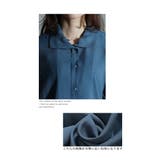 垢抜けるきちんと感漂うダブル比翼シャツ レディース ファッション | Sawa a la mode | 詳細画像12 