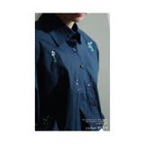 キャッチーな刺繍でリズムを加える長袖シャツ レディース ファッション | Sawa a la mode | 詳細画像11