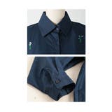 キャッチーな刺繍でリズムを加える長袖シャツ レディース ファッション | Sawa a la mode | 詳細画像23