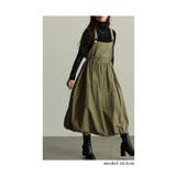 ほんのり甘く若見えドロストサロペットスカート レディース ファッション | Sawa a la mode | 詳細画像13