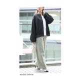 大人の抜け感を纏うライトオンスデニム襟付きビックブルゾン レディース ファッション | Sawa a la mode | 詳細画像6