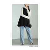 ひとさじの可愛いをプラスするミニフリルフレアチュニック レディース ファッション | Sawa a la mode | 詳細画像3