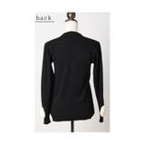 手元に華を添えるフラワーモチーフスリーブニットトップス レディース ファッション | Sawa a la mode | 詳細画像22 