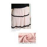 ふわっとチュールのフロッキードットロングスカート レディース ファッション | Sawa a la mode | 詳細画像12