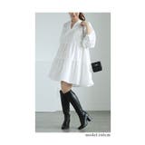 心ときめくティアードシルエットのふんわり袖ワンピース レディース ファッション | Sawa a la mode | 詳細画像6