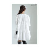 心ときめくティアードシルエットのふんわり袖ワンピース レディース ファッション | Sawa a la mode | 詳細画像7