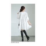 心ときめくティアードシルエットのふんわり袖ワンピース レディース ファッション | Sawa a la mode | 詳細画像11