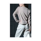 ヒトクセでこなれるタックネックライトニットソー レディース ファッション | Sawa a la mode | 詳細画像8