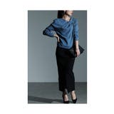 ヒトクセでこなれるタックネックライトニットソー レディース ファッション | Sawa a la mode | 詳細画像16