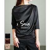 着るだけ高見えドレープサテンカットソー レディース ファッション | Sawa a la mode | 詳細画像1