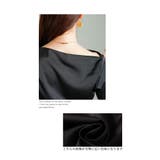 着るだけ高見えドレープサテンカットソー レディース ファッション | Sawa a la mode | 詳細画像4