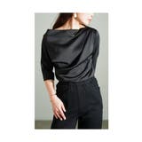 着るだけ高見えドレープサテンカットソー レディース ファッション | Sawa a la mode | 詳細画像8