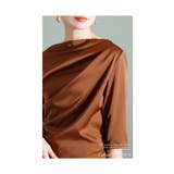 着るだけ高見えドレープサテンカットソー レディース ファッション | Sawa a la mode | 詳細画像9