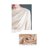 着るだけ高見えドレープサテンカットソー レディース ファッション | Sawa a la mode | 詳細画像16