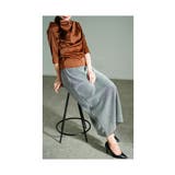 リッチな煌めき纏うラメニットスカート レディース ファッション | Sawa a la mode | 詳細画像18