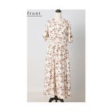 レトロで可愛い花が舞う肩あきリボンスリーブカシュクールワンピース レディース | Sawa a la mode | 詳細画像20
